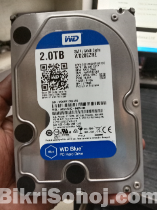 WD 2000GB SATA WD BLUE DESKTOL HDD SELL